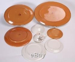33pc Set Ben Siebel Informal Iroquois Harvest Time Dinnerware Plates Bowls Cups