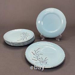 35 Piece Taylor Smith Taylor White Wheat Dinnerware Set Service for 6 Hostess