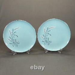 35 Piece Taylor Smith Taylor White Wheat Dinnerware Set Service for 6 Hostess