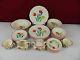 38 Piece W. S. George Lido Canarytone Tulip Dinnerware Set