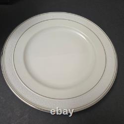 42 Pcs Sone China Dinnerware Set 6 Place Elegant Embossed Rose Design Mars 3301