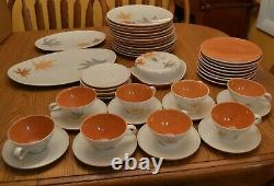 43pc Set Ben Siebel Informal Iroquois Harvest Time Dinnerware Plates Bowls Cups