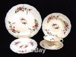 44-piece, Set For 8 (or Less) Of Royal Kent, Poland Rkt3 Rose Pattern China