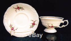 44-piece, Set For 8 (or Less) Of Royal Kent, Poland Rkt3 Rose Pattern China