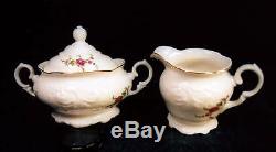 44-piece, Set For 8 (or Less) Of Royal Kent, Poland Rkt3 Rose Pattern China