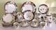 46-Pc Tienshan Magnolia Fine China-5 Pc Service for 8 + 6 Pc Service-Pristine