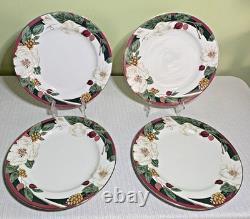 46-Pc Tienshan Magnolia Fine China-5 Pc Service for 8 + 6 Pc Service-Pristine