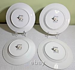 46-Pc Tienshan Magnolia Fine China-5 Pc Service for 8 + 6 Pc Service-Pristine