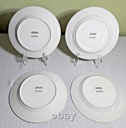 46-Pc Tienshan Magnolia Fine China-5 Pc Service for 8 + 6 Pc Service-Pristine