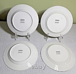 46-Pc Tienshan Magnolia Fine China-5 Pc Service for 8 + 6 Pc Service-Pristine