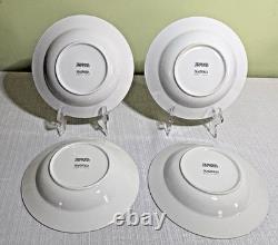 46-Pc Tienshan Magnolia Fine China-5 Pc Service for 8 + 6 Pc Service-Pristine