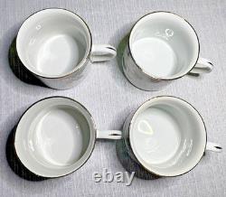 46-Pc Tienshan Magnolia Fine China-5 Pc Service for 8 + 6 Pc Service-Pristine