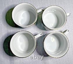 46-Pc Tienshan Magnolia Fine China-5 Pc Service for 8 + 6 Pc Service-Pristine