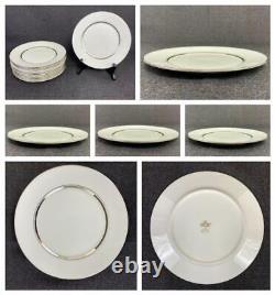 48pc OXFORD LENOX LEXINGTON Porcelain Platinum Dinnerware Service Plate Cup Bowl