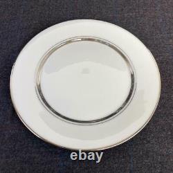 48pc OXFORD LENOX LEXINGTON Porcelain Platinum Dinnerware Service Plate Cup Bowl