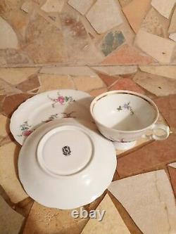 49 Pcs'Bavarian Rose' Fine China from Royal Kent Poland Excellent Condition