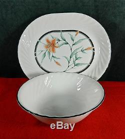 49-pcs (set For 11+) Of Corning/corelle Ware Tiger Lily Pat Dinnerware/china