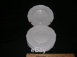49 piece set SELTMANN WEIDEN BAVARIAN. THERESIA White Porcelain Dinnerware