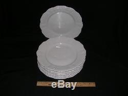 49 piece set SELTMANN WEIDEN BAVARIAN. THERESIA White Porcelain Dinnerware