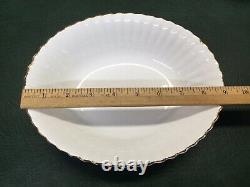 51 Pcs Vintage White Gold ROYAL ALBERT VAL D'OR Bone China England Dinnerware