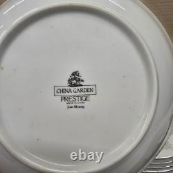 51 count China Garden Prestige Dinner Set 5-Piece Place Settings For 8/Almost 10