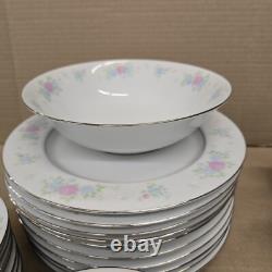 51 count China Garden Prestige Dinner Set 5-Piece Place Settings For 8/Almost 10