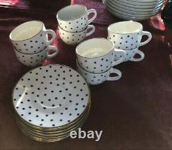 54 Piece Richard Ginori Manifattura Di Laveno Dinnerware #GIN181 -Mint Cond