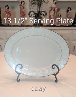 54 piece Vintage Noritake RANIER pattern 6909 Dinnerware set service for 8