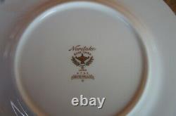 55 Pc Noritake White Palace 4753 Porcelain China Dinnerware Set