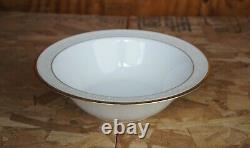 55 Pc Noritake White Palace 4753 Porcelain China Dinnerware Set