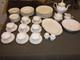 55 Pc. Royal Kent Gold Trim Embossed Dinnerware Set. Service For 8. Beautiful