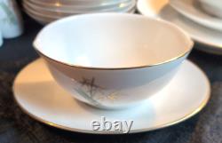 58 Pc NORITAKE BAMBOO 6341 (8 Piece Setting) PLUS SERVING PCS EUC READ