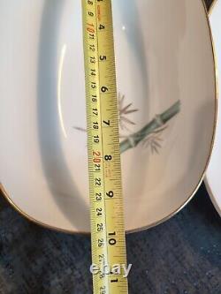 58 Pc NORITAKE BAMBOO 6341 (8 Piece Setting) PLUS SERVING PCS EUC READ