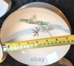 58 Pc NORITAKE BAMBOO 6341 (8 Piece Setting) PLUS SERVING PCS EUC READ