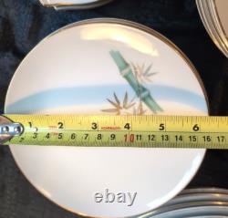 58 Pc NORITAKE BAMBOO 6341 (8 Piece Setting) PLUS SERVING PCS EUC READ
