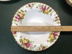 58 Pcs Royal Albert OLD COUNTRY ROSES Bone China Dinnerware