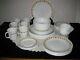 58 pc LOT Vinage Corelle Butterfly Gold Plates Bowls Cups Mugs