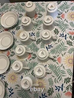 59 Piece Mikasa (Bridal Vail) Fine China Kitchenware