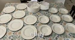 59 Piece Mikasa (Bridal Vail) Fine China Kitchenware