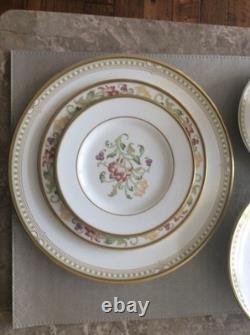6 Pc Place Setting Royal Doulton Litchfield Dinnerware for 8 EUC Bone China