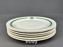 6 Walker China Restaurant Ware FOREST HILLS COUNTRY CLUB 10 5/8 Dinner Plates