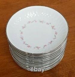 64 Pcs Noritake Fine China Cheri Dinnerware & Serving Pieces #6352