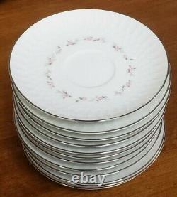 64 Pcs Noritake Fine China Cheri Dinnerware & Serving Pieces #6352