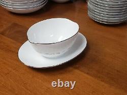 64 Pcs Noritake Fine China Cheri Dinnerware & Serving Pieces #6352