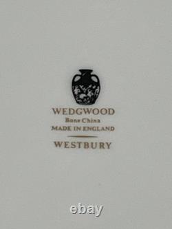 66 Piece Wedgwood WESTBURY Bone China Dinner Set Plates Cups Saucers England