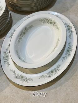 66 Piece Wedgwood WESTBURY Bone China Dinner Set Plates Cups Saucers England