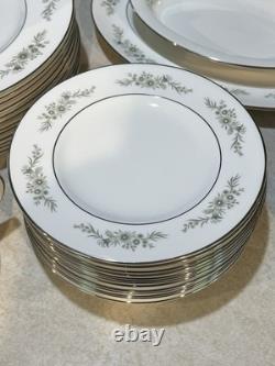 66 Piece Wedgwood WESTBURY Bone China Dinner Set Plates Cups Saucers England