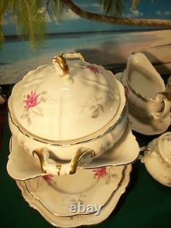 67 Piece Set Of Edelstein Bavaria Maria Theresia Made In Germany Steatford 18789