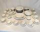 67pc Max Schonfeld Platinum Wheat Fine China Dinner Set Made in Japan Dinnerware