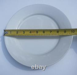 75 White Dinner Plates/Restaurant Ware 10 Heavy Duty Porcelain Stoneware-Vertex